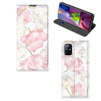 Samsung Galaxy M51 Smart Cover Lovely Flowers Samsung Galaxy M51 Smart Cover Lovely Flowers