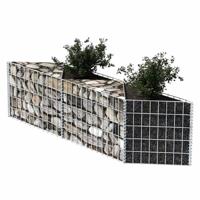 Gabion mand 120x30x50 cm gegalvaniseerd staal - thumbnail
