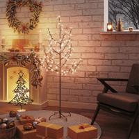 VidaXL Boom kersenbloesem 84 led's warmwit 120 cm - thumbnail