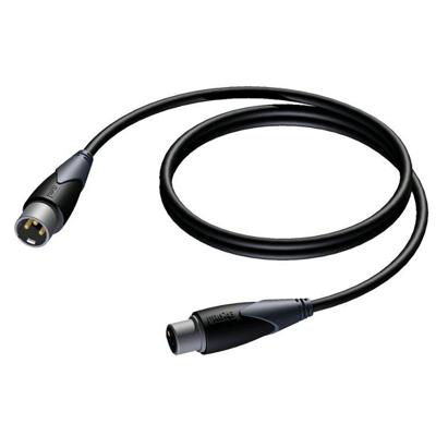 Procab CLD953 Classic XLR male - XLR female DMX-kabel 1 m Procab CLD953 Classic XLR male - XLR female DMX-kabel 1 m