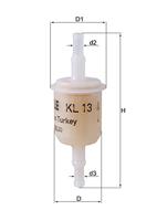 MAHLE benzinefilter fuel filter kl 13 - thumbnail