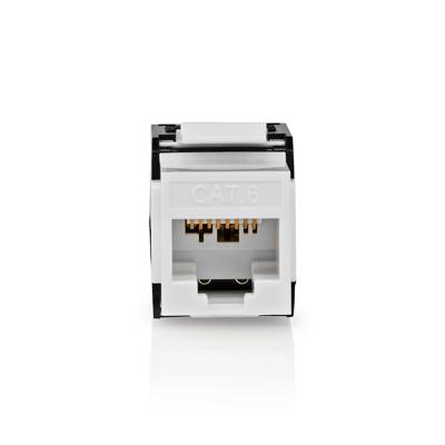 Nedis Keystone | CAT6 | RJ45 Female | U/UTP | ABS | Doos - CCGB89700BK Nedis Keystone | CAT6 | RJ45 Female | U/UTP | ABS | Doos - CCGB89700BK