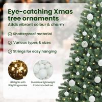 VidaXL Kunstmatige inklapbare kerstboom groen 120 cm pvc en metaal - thumbnail