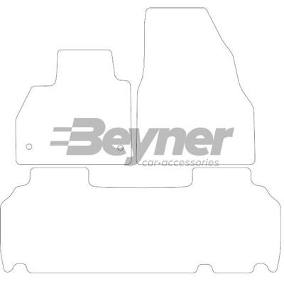Automatten passend voor Mercedes-Benz Citan 2012- voorset 2-d BL1461422