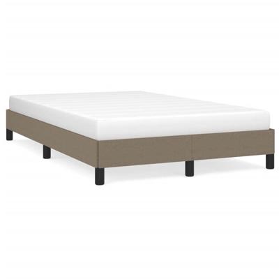 Bedframe zonder matras 120x190 cm stof taupe Bedframe zonder matras 120x190 cm stof taupe