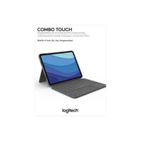 Logitech Combo Touch for iPad Pro 11" toetsenbord - thumbnail