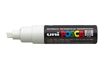 Markeerstift POSCA PC-8K Wit (6 Stuks)