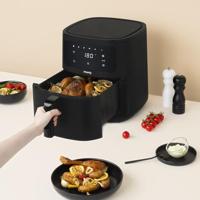 HKoeNIG Olievrije Friteuse - FRY880 - 8L Capaciteit - 6 Kookprogramma's - 1700W - thumbnail