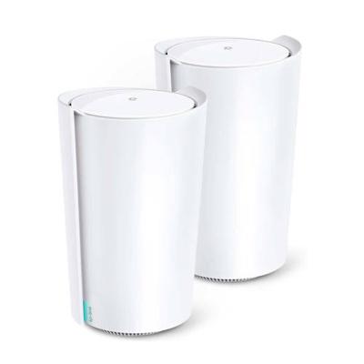 TP-LINK Deco X90 (2-pack) Tri-band (2.4 GHz / 5 GHz / 5 GHz) Wi-Fi 6 (802.11ax) Wit Intern