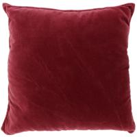 Lela kussen 45x45 cassis - thumbnail