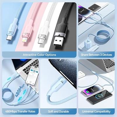 Kabel USB naar Lightning Vention CTPWG