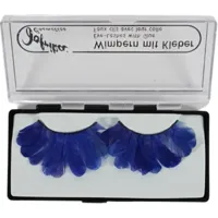 Jofrika cosmetics kunstwimpers veren blauw 9,5 cm b-keus ve500 | 50 stuks - thumbnail