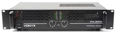 Vonyx VXA-2000 II PA versterker 2x 1000W - thumbnail