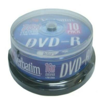 Verbatim 43523 DVD-R disc 4.7 GB 10 stuk(s) Spindel