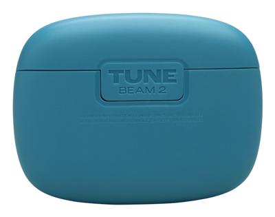JBL Tune Beam 2, Wireless Noise Cancelling Bluetooth Earbuds met 48 uur afspeeltijd, IP54 Water- en Stofbestendig, Multi-Point Verbinding, In-Ear en Ergonomisch Design, in Blauwgroen