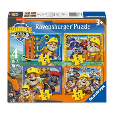Ravensburger legpuzzel rubble & crew - 4 puzzels - thumbnail