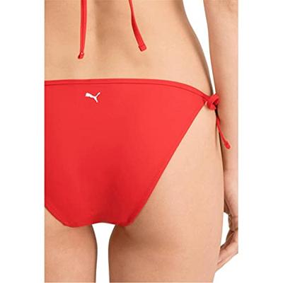 Puma Bikinibroekje Dames Side Tie Rood-M - thumbnail