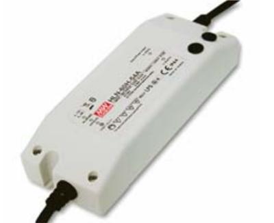MEAN WELL HLN-60H-24A LED-driver, LED-transformator Constante spanning, Constante stroomsterkte 60 W 2.5 A 14.4 - 24 V/DC Dimbaar, PFC-schakeling,