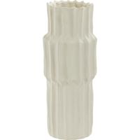 Light & Living Vaas 'Longa' Keramiek, 36cm, kleur Crème - thumbnail