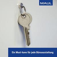 Maul Neodymium magneet (Ø x h) 10 mm x 3 mm Schijf Zilver 10 stuk(s) 6166396 - thumbnail