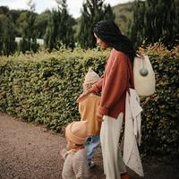 Siliconen fopspeenhouder MUSHIE groen - thumbnail