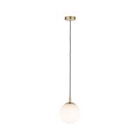 Paulmann Menja 79733 Hanglamp LED E27 20 W Messing (geborsteld), Wit - thumbnail