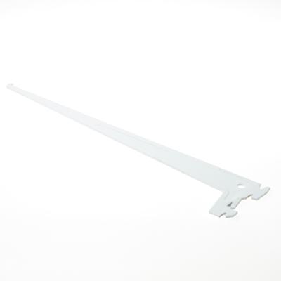 Element drager enkel - wit - 40 cm - 2-haaks