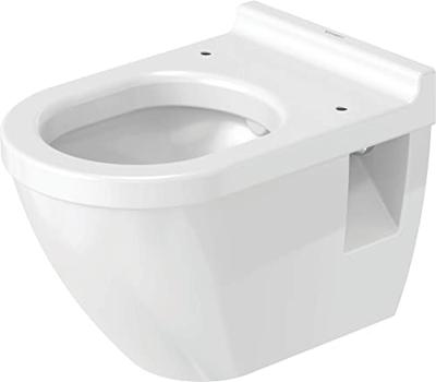 Duravit Starck 3 Wandcloset Pack Diepspoel En Softclose Closetzitting 36x54x40.5 cm Keramiek En Duroplast Wit - thumbnail