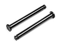 Flange shaft 3x30mm (black) - thumbnail