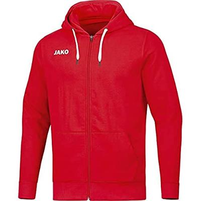 JAKO 6865K Jas Met Kap Base Kids - Rood - 152