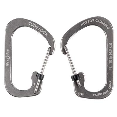 Nite ize R #2 Slidelock Carabine Stainless Steel