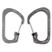 Nite ize R #2 Slidelock Carabine Stainless Steel - thumbnail