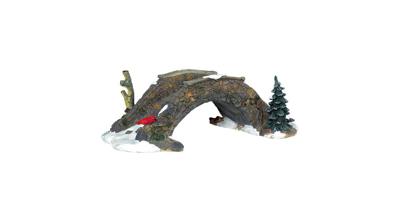 Lemax olde stone bridge kerstdorp tafereel 2000