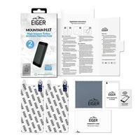 Eiger Tri Flex voor iPhone 11 / XR Display Folie Screenprotector (2-Pack) - thumbnail