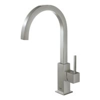 Keukenkraan Tres Cocina Gebogen Uitloop 20.5 cm RVS - thumbnail