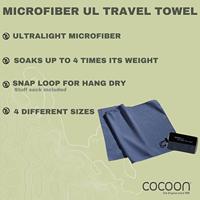 Cocoon Towel Ultralight Reishanddoek Fjord Blue - thumbnail