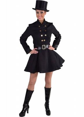 Schoorsteenveger kostuum vrouw