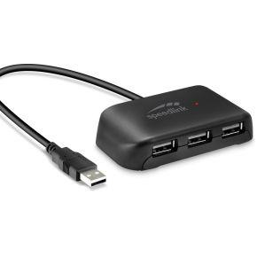 SPEEDLINK SL-140004-BK interface hub USB 2.0 480 Mbit/s Zwart SPEEDLINK SL-140004-BK interface hub USB 2.0 480 Mbit/s Zwart