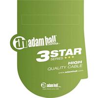 Adam Hall K3MFP0100 XLR Verbindingskabel [1x XLR-bus - 1x Jackplug male 6,3 mm] 1.00 m Zwart - thumbnail