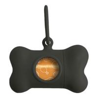 Hondetas Dispenser United Pets Bon Ton Classic Hond Zwart (8 x 4,2 x 5 cm) - thumbnail