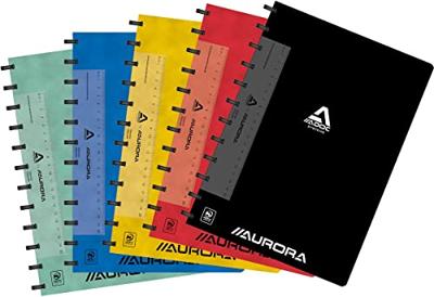 Schrift Adoc Classic A4 lijn 144 pagina&apos;s 90gr assorti | 10 stuks