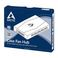 Arctic Case Fan Hub Zwart - thumbnail