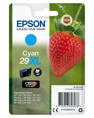 Originele inktcartridge Epson 29 XL Cyaan (10 Stuks)