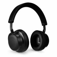 LINDY LH900XW Over Ear koptelefoon Draadloos Zwart Noise Cancelling Headset, Volumeregeling, Zwenkbare oorschelpen - thumbnail