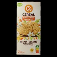 Cereal Sesam vanille koek 132 Gram - thumbnail
