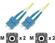 Digitus DK-2922-02 Glasvezel Optische vezel Aansluitkabel 2.00 m Geel [1x SC-stekker - 1x SC-stekker] 9/125 µ Singlemode OS2 - thumbnail