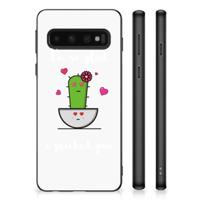 Samsung Galaxy S10 | Bumper Hoesje | Cactus Glad - thumbnail