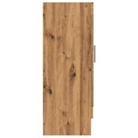 Boekenkast 82,5x30,5x80 cm bewerkt hout artisanaal eikenkleurig - thumbnail