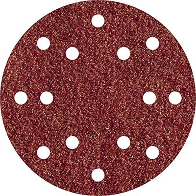 Wolfcraft Hechtschuurschijven | 14 gaten | K120 | Ø150mm | 5 stuks - 1843000 Wolfcraft Hechtschuurschijven | 14 gaten | K120 | Ø150mm | 5 stuks - 1843000