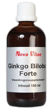 Nova Vitae Ginkgo Biloba Forte Tinctuur Nova Vitae Ginkgo Biloba Forte Tinctuur